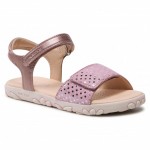 GEOX GIRLS SANDALS J028ZA 007NF C8056 GOLG/PINK